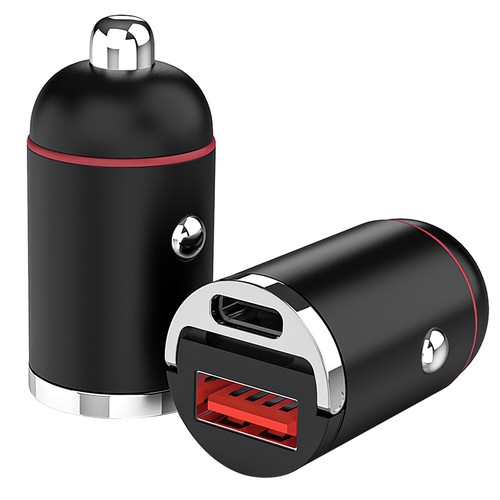 QC4.0 Dual USB Type-C PD Car Charger Cigarette Lighter Adapter 100W Fast Charge - Picture 2 of 16