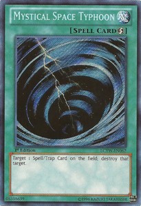 Mystical Space Typhoon - LCYW-EN062 - Secret Rare - Unlimited Edition x1 - Near