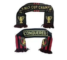 Atlanta United 2018 MLS Cup Champions Ruffneck ATL UTD Scarf NWT
