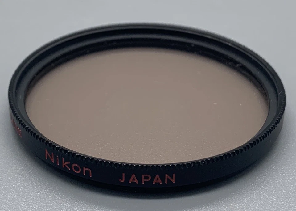 Nikon 52mm Camera Lens Filter A2 for Nikkor Plus L1A Skylight and B12 Blue Lens - Image 3 of 4