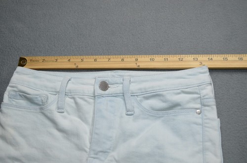 Athleta Sculptek SKINNY Jeans Biscayne Wash Light Indigo Größe 4 hoher Bund Fehler - Bild 10 von 12