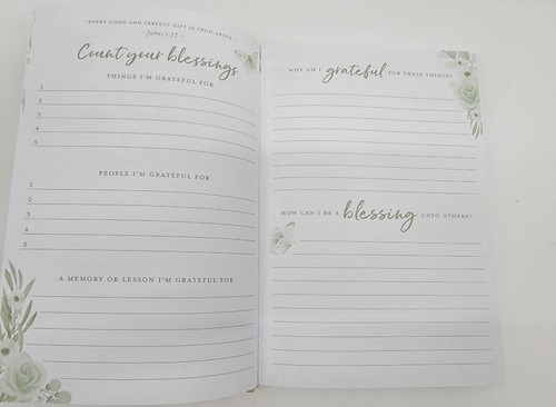 P๐๐ch & Sweetheart Brooch Journal Trust In The Lord W/  Your Heart Dairy 79800 - Picture 7 of 12