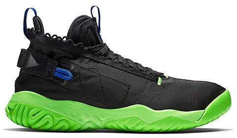 Jordan Proto React Black Electric Green