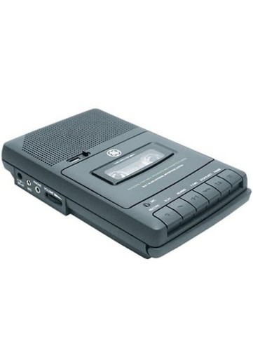 General Electric GE Model 3-5027 Portable Cassette Player Recorder W/ Adapter