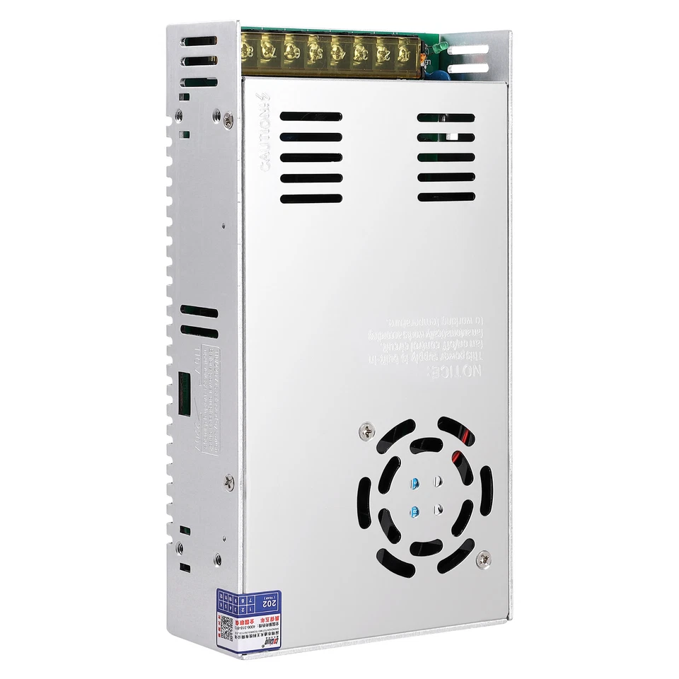 DC 12V 30A LED Driver 12 Volt 30 Amp Transformer 360 Watt 12Vdc Power Supply - Image 4 of 4