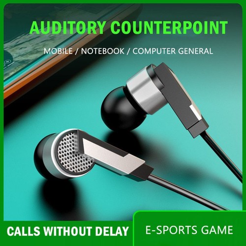 Type C Gaming Gaming Headset Wire Controlled Metal Subwoofer In Ear Wired - Picture 11 of 14