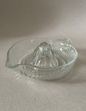 Vintage GLASS Orange Juice Citrus Reamer