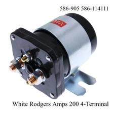 for White Rodgers Amps 200 4-Terminal 24V DC Power Solenoid 586-905 586-114111