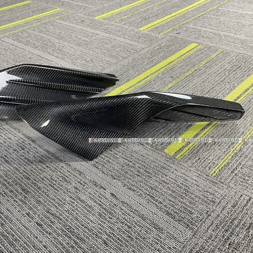 Rear Bumper Fender Grille Vent Cover Real Carbon Fiber Fits 2020-2023 Ferrari F8 - Imagen 23 de 23