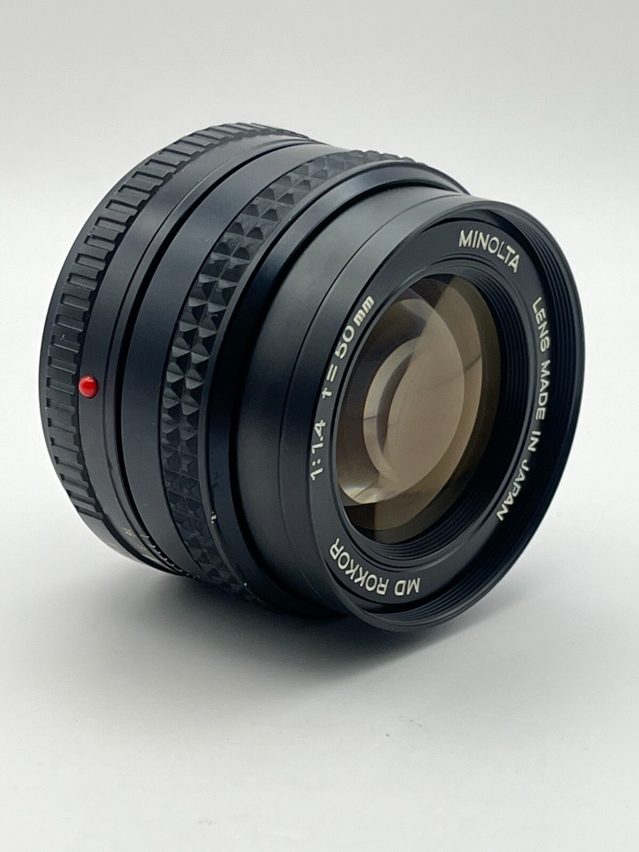 Exc] Minolta MD Rokkor 50mm f/1.4 MF Standard Lens From