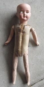 Doll Gebrüder Knoch GKN Dep 50 CM Antique Doll No Steiner Sfbj Twin