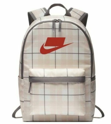 nike beige backpack