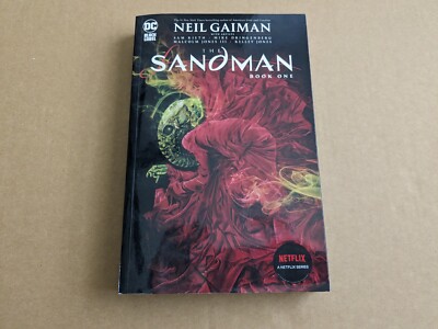 The Sandman Book One (Sandman 1) Paperback Neil Gaiman DC Black Label TPB