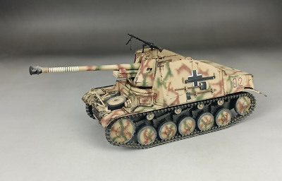 1/35 Built WWII German Marder II Tank Destroyer w/2 Figures