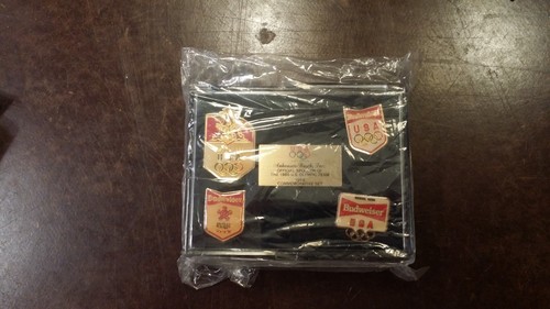 1988 ANHEUSER-BUSCH USA OLYMPIC TEAM COMMEMORATIVE PIN SET FREE SHIPPING - Picture 2 of 4