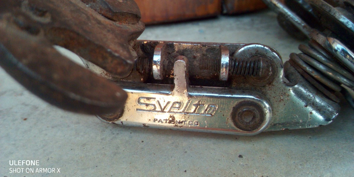 Dérailleur arrière vélo ancien vintage HURET SVELTO