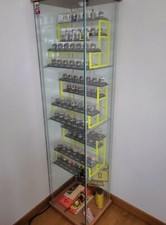 Vitrine D'exposition Pour Maquette 1/8 (Altaya/ixo) - Acrylique, Socle Bois (occasion)