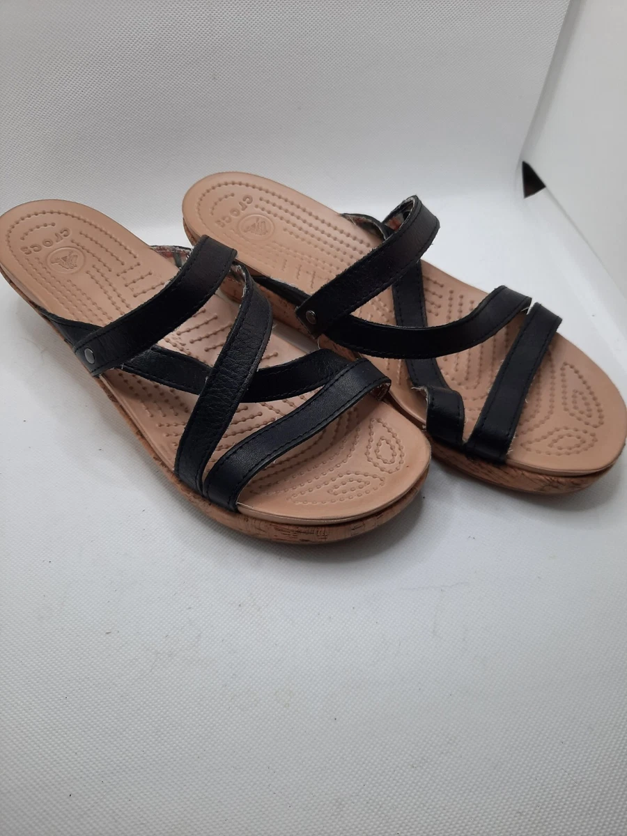 Crocs women's rubber sandals deals