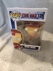 Captain America Civil War Funko Pop Iron Man #126 Vinyl Figure
