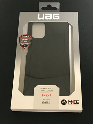 UAG Scout Series Dependable Protection for Moto G Stylus(2021) - Black