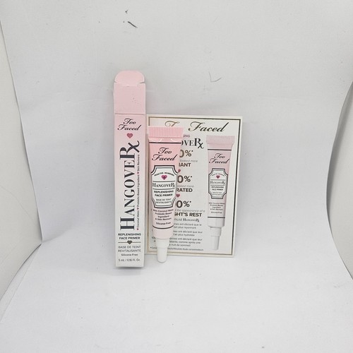 2 imprimación facial reponedora Too Faced Hangover Rx 0,16 oz cada una nueva en caja - Imagen 4 de 7