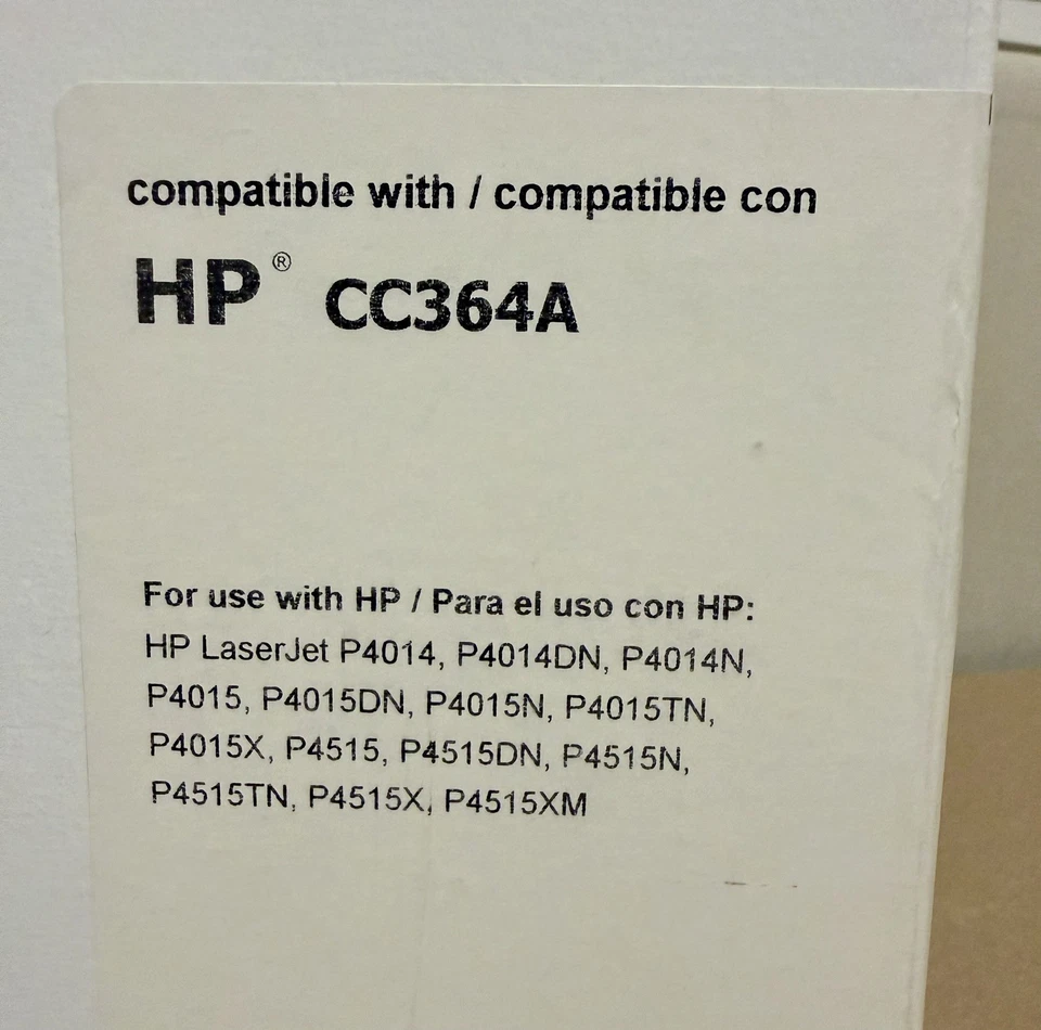 Cartucho de tóner negro marca Office Depot CC364A repuesto Foto 3 de 4