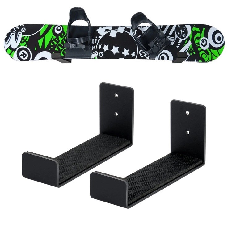 Wall Rack,ski Wall Mount Display, Home And Garage Snowboard Storage...