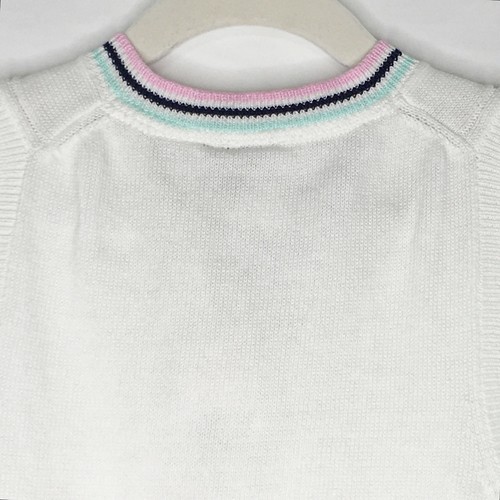 Janie Jack 4 NEW Kids Cable Knit Sweater Vest Tennis Spring Easter - Picture 6 of 12