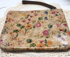 Patricia Nash Cassini Leather Wristlet Clutch Handbag Prairie Rose Floral