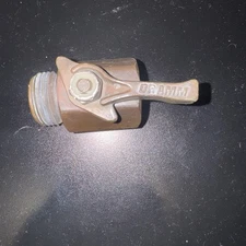 Dramm Shut-Off Valve 2" L 26mm Thread 19mm ID 32mm OD