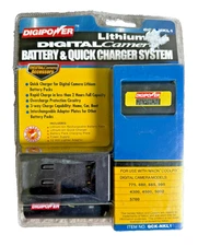 Digipower Lithium-ion Digital Camera Battery & Quick Charger System – QCK-NKL1