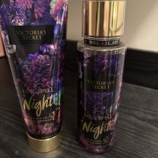 Victoria Secret/ Love spell Night.  Lotion And Spray