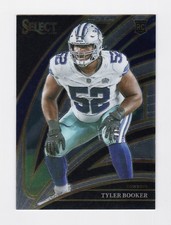 2025 Panini Select Club Level #298 Tyler Booker Dallas Cowboys RC