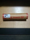 1950 P 1C Lincoln Wheat Penny Roll ( 50 Ct)