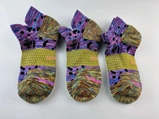 Bombas Hex-Tec Athletic Ankle Socks Lot Of 3 Pairs Size M