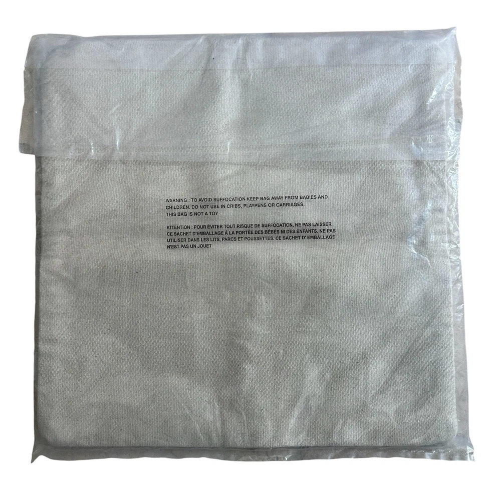 Funda de Almohada Pottery Barn Rayas Kolten Cuadrada 22" x 22" Tejida Gris Taupe Nueva Foto 2 de 4