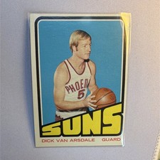 Topps 1972-73 Dick Van Arsdale Phoenix Suns NBA #95 NM