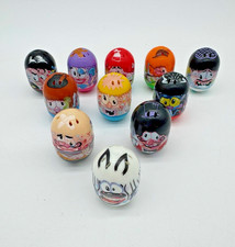 Mixed Lot Of 11 Moose Mighty Beanz Collectible Toys Wobbles Faces Zebra Razor