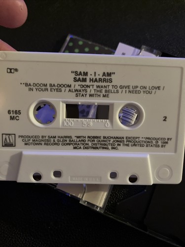 Sam Harris - Sam I Am (Cassette, 1986) Pop, Star Search Rare HTF, Tested - Picture 4 of 6