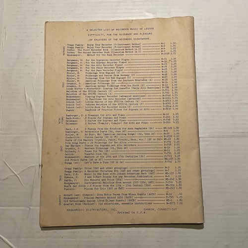 Enjoy Your Recorder The Trapp Family Singers' New Complete Method Book M-1 - Bild 6 von 6