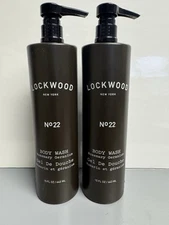 2 PACK Lockwood New York Body Wash (Nº22) Gilchrist & Soames New 15oz
