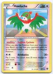 Hawlucha 97/114 XY Steam Siege Reverse Holo