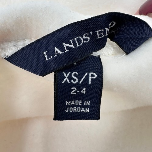 2 Lands End Turtleneck Fleece Tunic Sweatshirt Pullover Running Loungewear XS - Picture 5 of 5