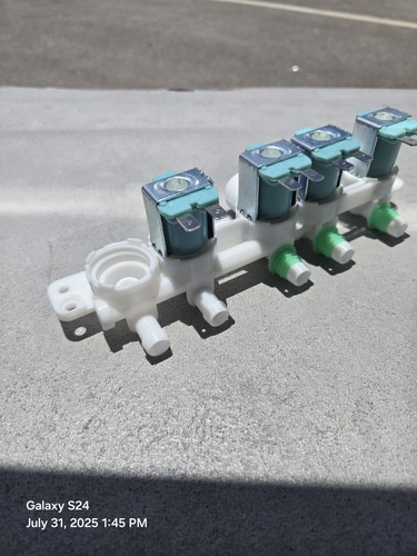 Conjunto de válvula de entrada de agua de lavadora reemplaza para arandelas de carga superior Samsung,... - Imagen 2 de 17