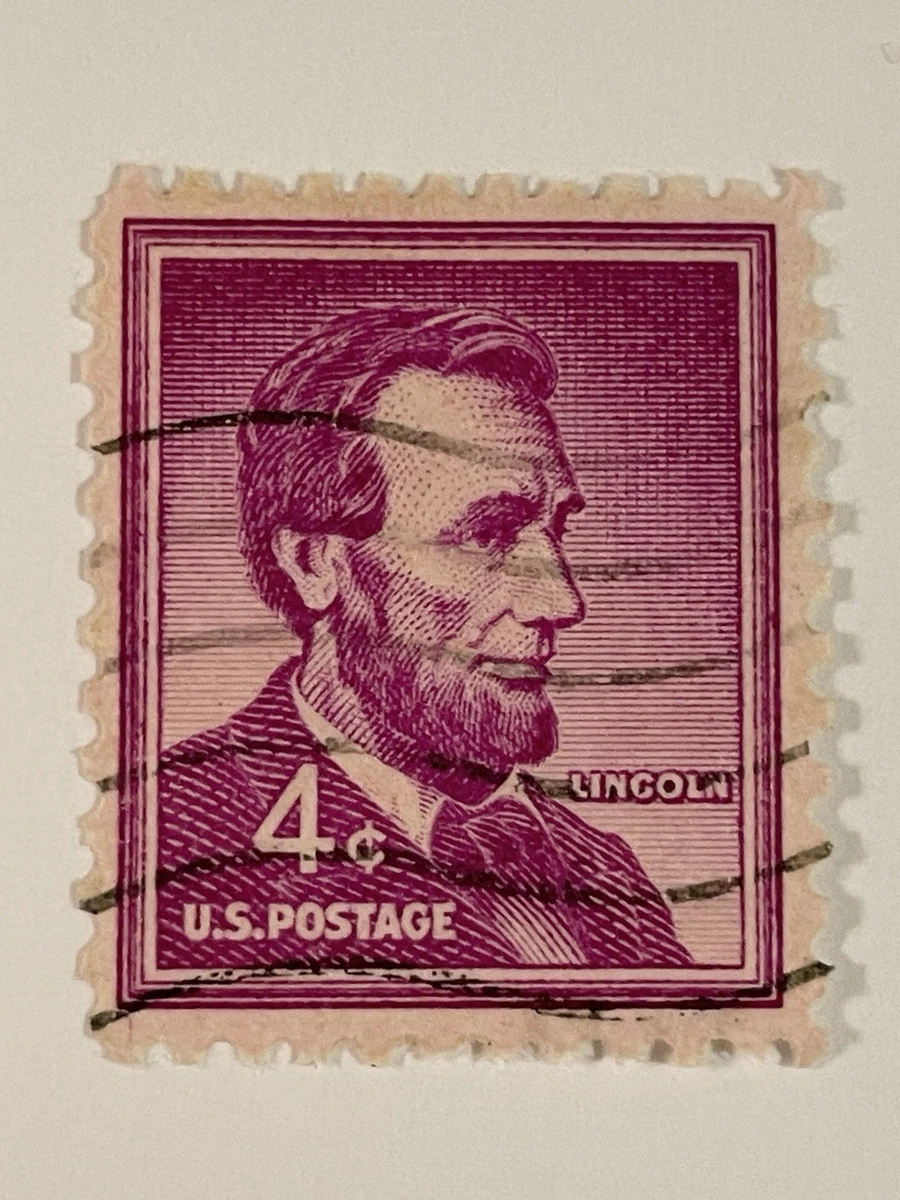 4 Cent Lincoln Stamp In Used Us Stamps (1901-Now) for sale | eBay