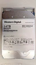 Western Digital 14TB 3.5" Internal Hard Drive 7200rpm Helium-Filled (WD140EDGZ)