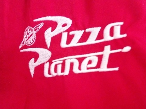 Toy Story(Disney Store)Pizza Planet Windbreaker Jacket Size XL Disney Pixar NWOT - Picture 3 of 7