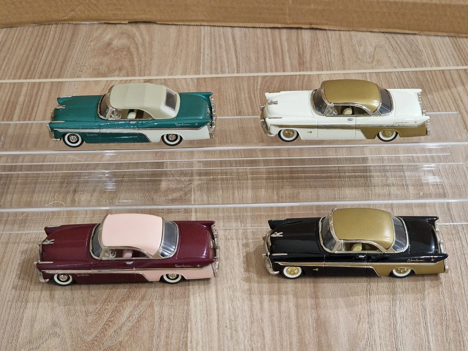 BUBY COLLECTOR'S CLASSICS 1/43 - DESOTO FIREFLITE 1956 - 6 PEZZI - Immagine 3 di 4