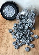 Silver Knight (32g) Sunflower Shaped Sealing Wax Beads