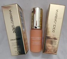 2 Dolce & Gabbana Everlast Primer Blurred Matte Pore Minimizing .20 oz